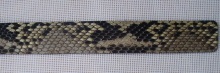 BWSe Python Snakeskin Belt Strap 42mm 42 inch