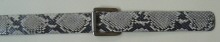 BWb - 32mm  40 inch Python belt strap  to fit up to 34 inch waist �44  