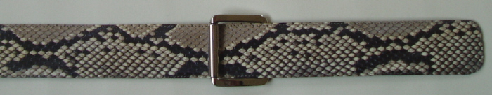 BWc -  37mm  38.5 inch Python belt strap to fit up to 32 inch waist. �44