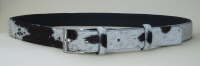 E 35mm Hair-Cowhide Belt More dark brown �42   Sold