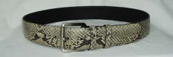 FBWSf Python Snakeskin Belt  40mm  40 inch �54