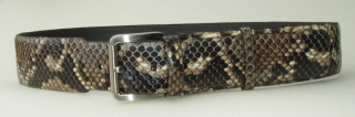 FBWf  50mm Python Snakeskin Belt 68