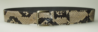 FBWg 50mm Python Snakeskin Belt 