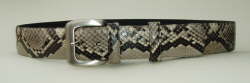 FBWh 40mm Python Snakeskin Belt �52