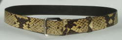FBWh 42mm Python Snakeskin Belt