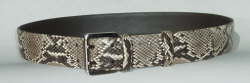 FBWk 42mm Python Snakeskin Belt