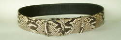 FBWn 50mm Python Snakeskin Belt