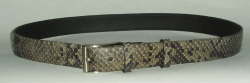 FGa 35mm Grey Python Snakeskin Belt