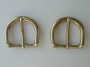 Solid  Brass 30mm Half Buckles H