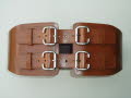 TS1 Tan Leather Corset Belt