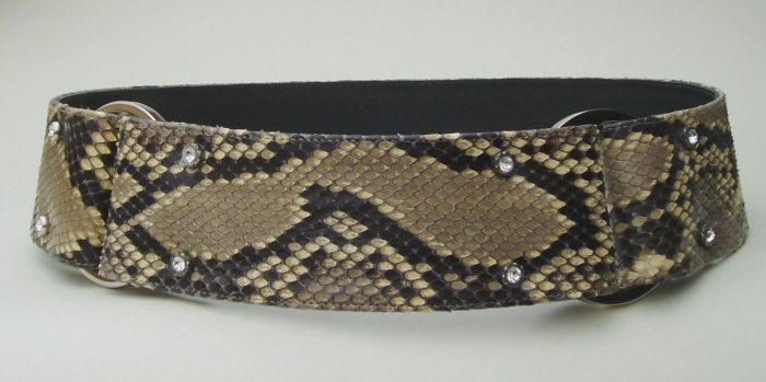 Wide Python with Diamante Studs